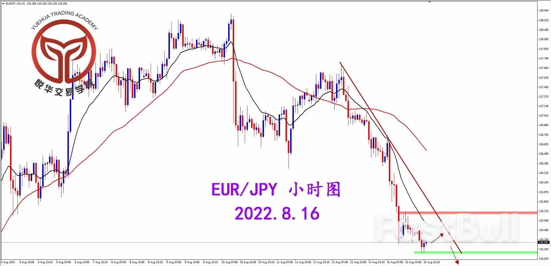 EURJPY：坚决阴线破位,继续做空欧日_3