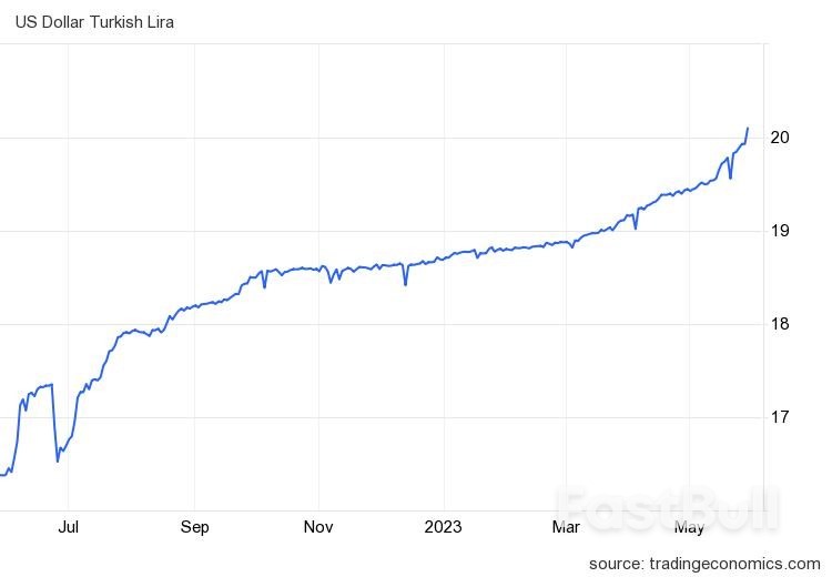 Erdogan's Re-election Triggers Turkish Lira's Weakening Against US Dollar_1