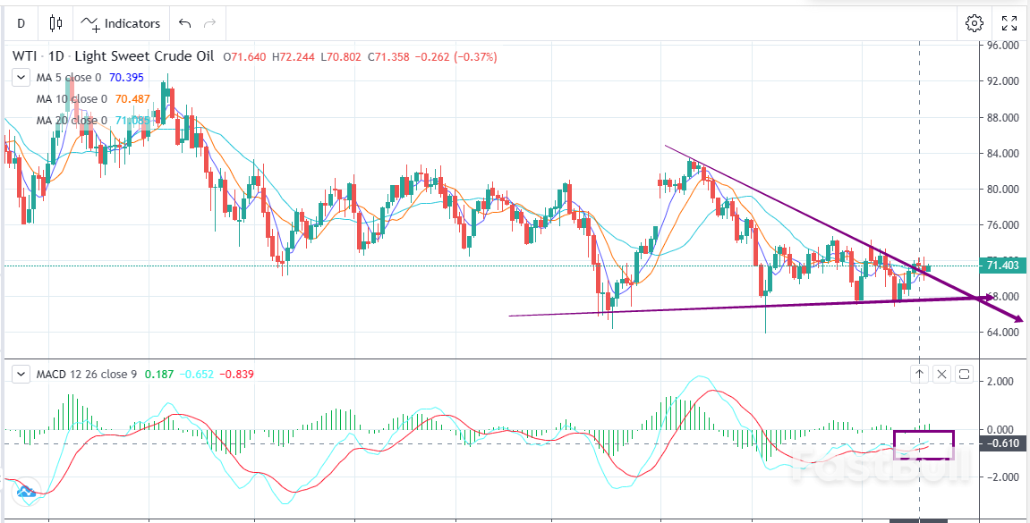 WTI：短期处于震荡，长期寻求突破_1