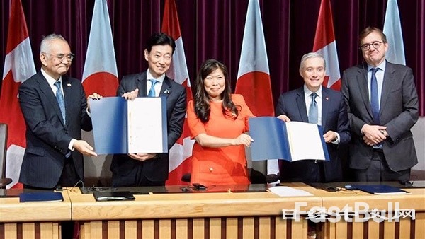 日本和加拿大就共建EV電池供應鏈達成協議_1