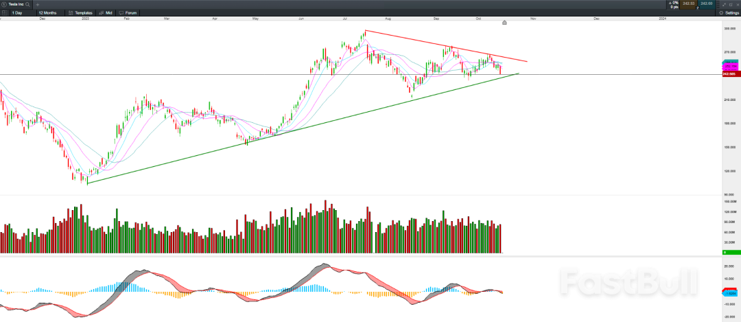 特斯拉业绩不及预期大跌4.8%,纳指再度走弱,后市如何看待?_1 特斯拉业绩不及预期大跌4.8%,纳指再度走弱,后市如何看待?_1
