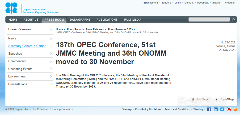 欧佩克会议意外推迟，产油国联盟团结性受质疑_1