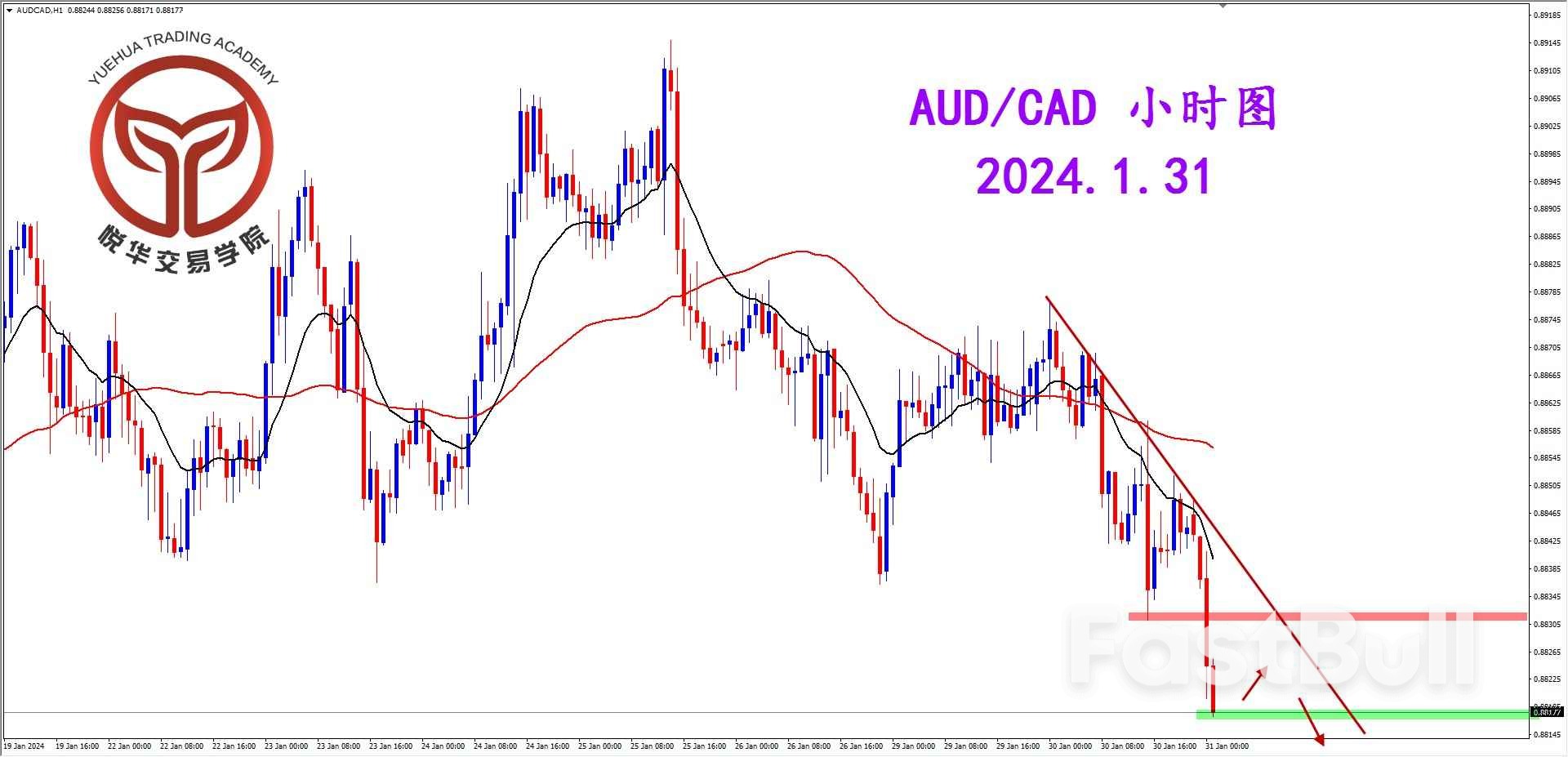 澳加如期下行，关键支撑得失_3