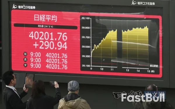 日经平均指数盘中首次突破4万点_2 日经平均指数盘中首次突破4万点_2