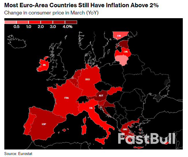 Euro-Area Inflation Inches Toward 2% With Focus On June Cut_3 Euro-Area Inflation Inches Toward 2% With Focus On June Cut_3