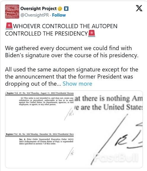 美国曝出重大丑闻:拜登可能根本“没当过”总统!_1 美国曝出重大丑闻:拜登可能根本“没当过”总统!_1