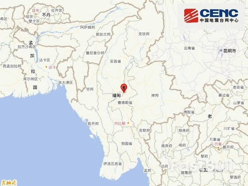 缅甸突发7.9级大地震！邻国震感强烈，泰国证交所暂停交易_1