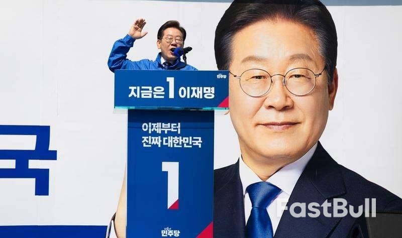 韩国总统选战正式打响,李在明成为1号候选人_1 韩国总统选战正式打响,李在明成为1号候选人_1