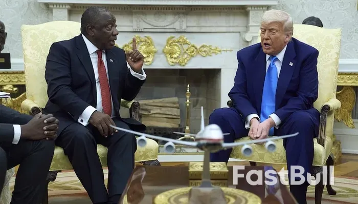 白宫再现“名场面”,特朗普与南非总统因种族问题吵了起来_1 白宫再现“名场面”,特朗普与南非总统因种族问题吵了起来_1