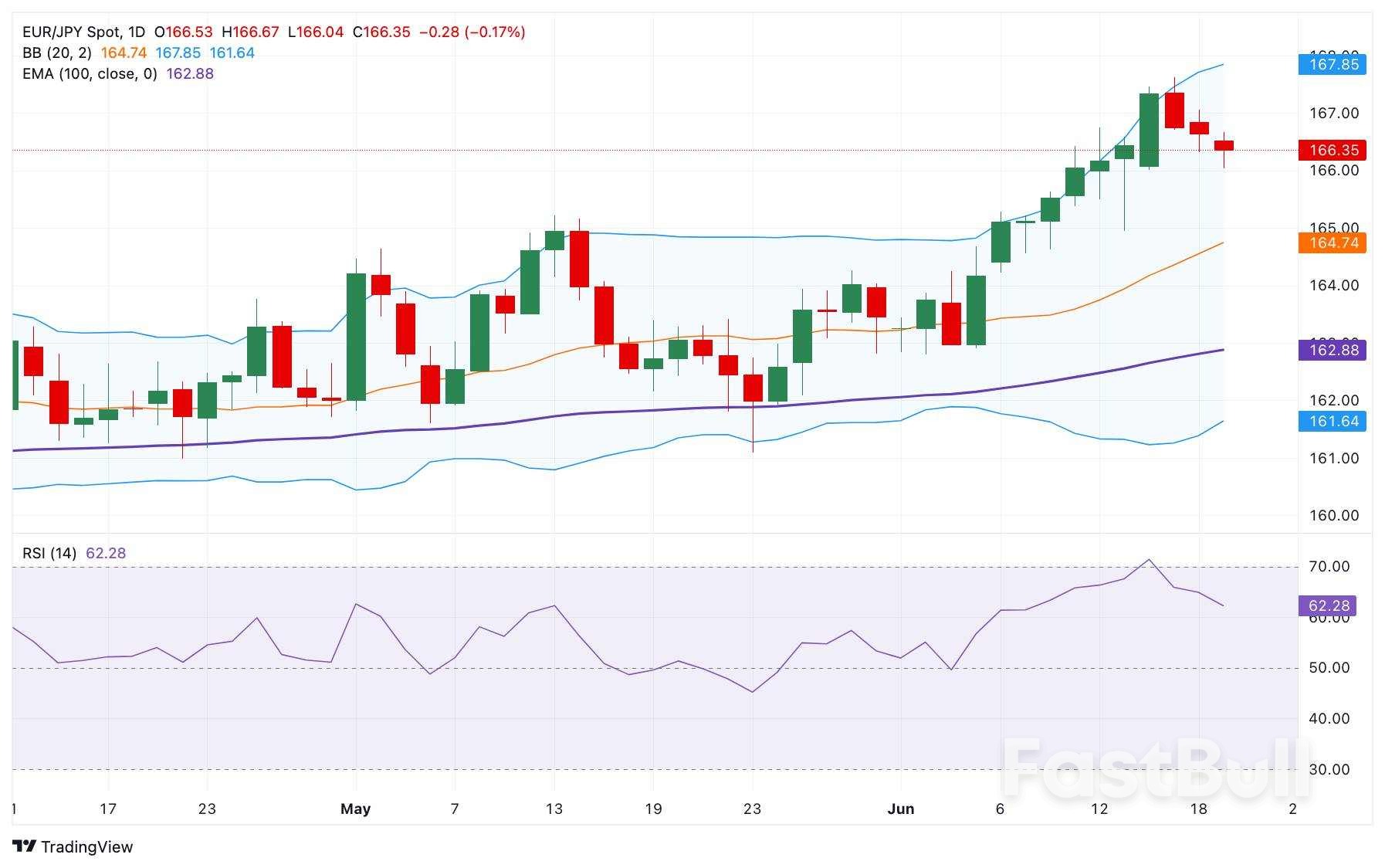 欧元/日元价格预测:在166.00以上保持看涨偏向_1 欧元/日元价格预测:在166.00以上保持看涨偏向_1