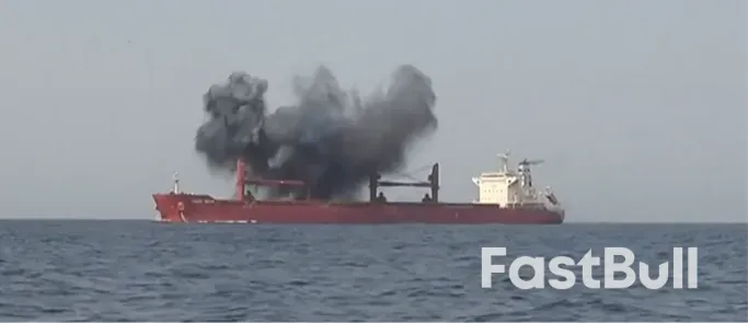 胡塞武装宣布击沉,现场视频公布_1 胡塞武装宣布击沉,现场视频公布_1