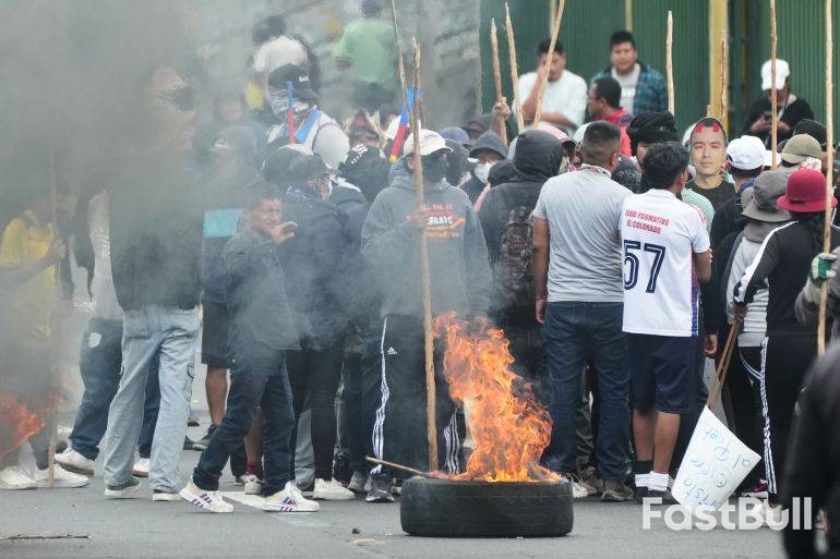 厄瓜多總統諾沃亞因柴油成本上漲面臨抗議升級_3 厄瓜多總統諾沃亞因柴油成本上漲面臨抗議升級_3