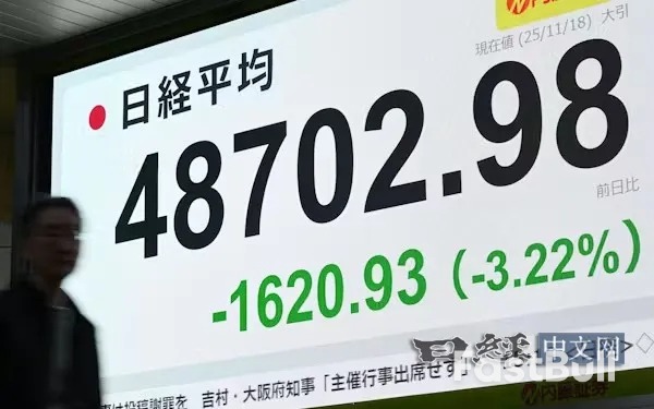 日经平均指数三连跌,破4万9000点关口_1 日经平均指数三连跌,破4万9000点关口_1
