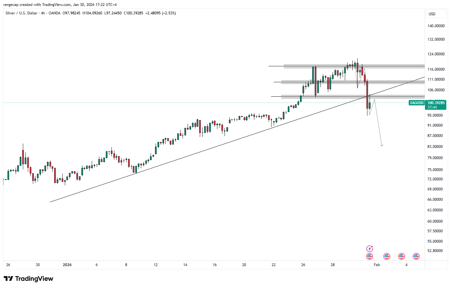 Silver Crashes as Trump Taps Hawk Warsh_1