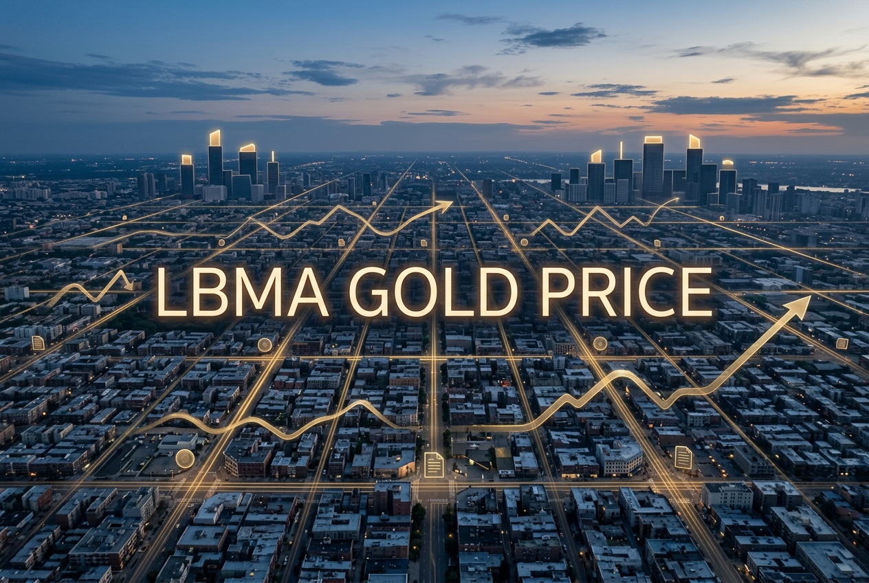 LBMA Gold Price Today: AM/PM Fixes, Charts & Price Per Kg