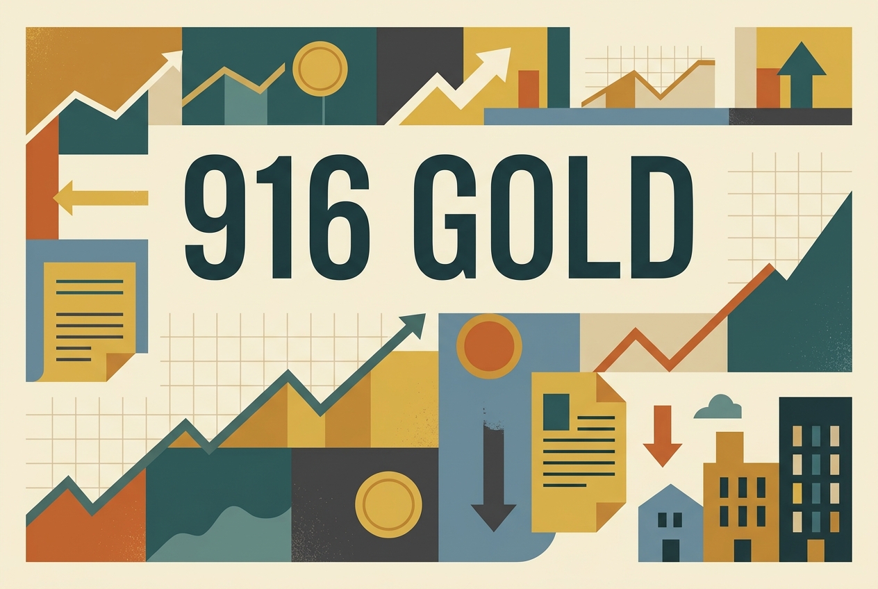 916 Gold Price Today (1 Gram): Live 22K Buy & Sell Rates