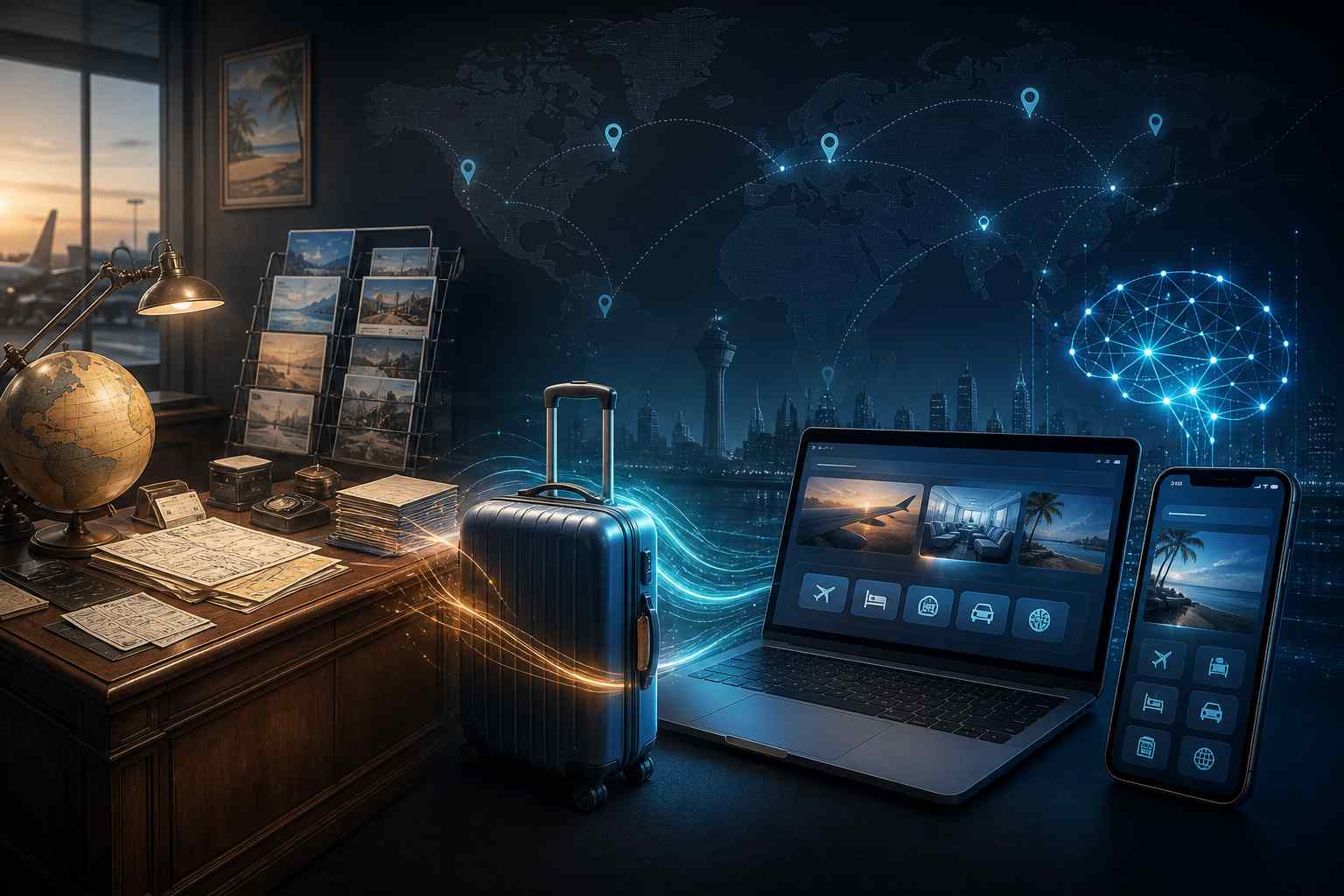谁干掉了旅行社? OTA与AI正在重塑旅游业利润链_1 誰幹掉了旅行社?OTA與AI正在重塑旅遊業利潤鏈_1