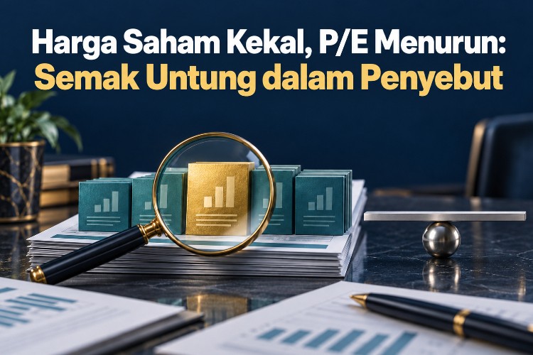 Harga Saham Kekal, P/E Menurun: Semak Untung dalam Penyebut_1