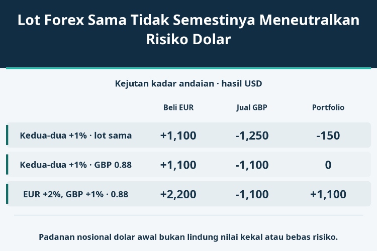 Lot Forex Sama Tidak Semestinya Meneutralkan Risiko Dolar_1