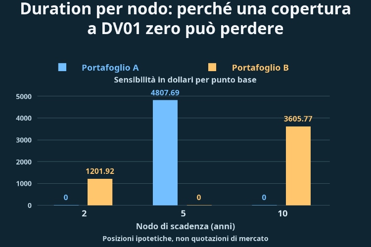 Duration per nodo: perché una copertura a DV01 zero può perdere_1 Duration per nodo: perché una copertura a DV01 zero può perdere_1