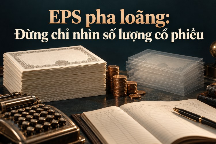 EPS pha loãng: Đừng chỉ nhìn số lượng cổ phiếu_1 EPS pha loãng: Đừng chỉ nhìn số lượng cổ phiếu_1