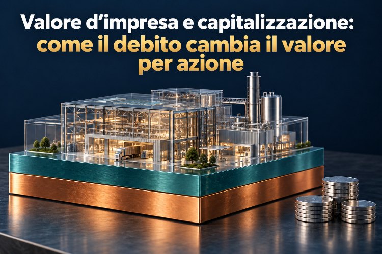 Valore d’impresa e capitalizzazione: come il debito cambia il valore per azione_1