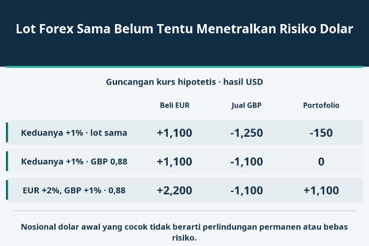 Lot Forex Sama Belum Tentu Menetralkan Risiko Dolar_1
