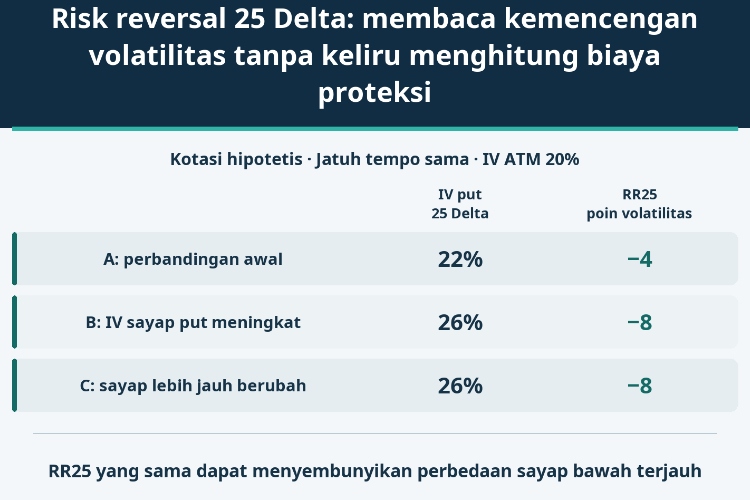 Risk reversal 25 Delta: membaca kemencengan volatilitas tanpa keliru menghitung biaya proteksi_1 Risk reversal 25 Delta: membaca kemencengan volatilitas tanpa keliru menghitung biaya proteksi_1