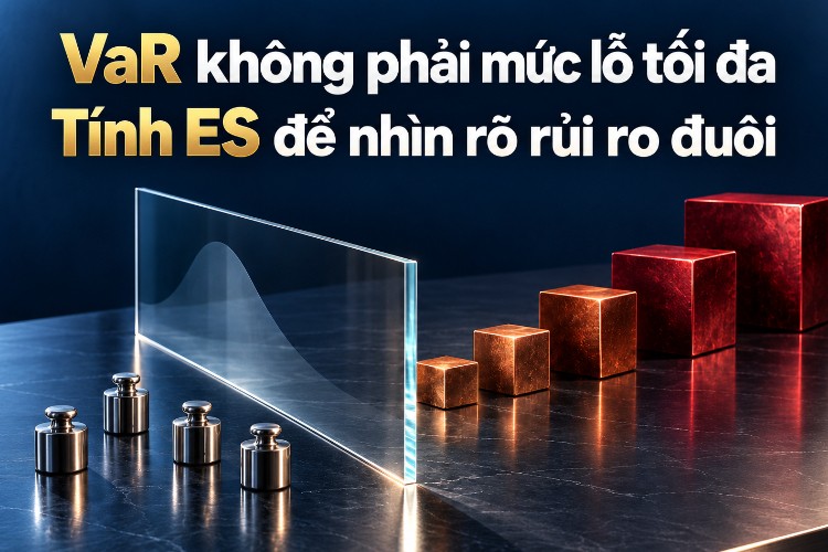 VaR không phải mức lỗ tối đa: tính ES để nhìn rõ rủi ro đuôi_1 VaR không phải mức lỗ tối đa: tính ES để nhìn rõ rủi ro đuôi_1