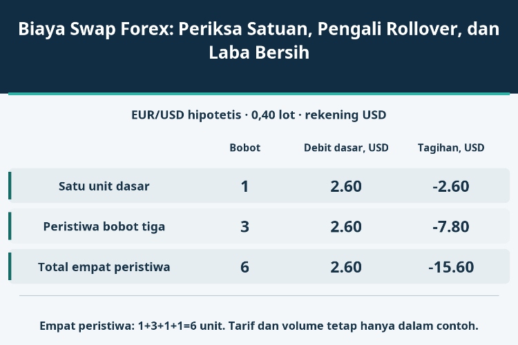 Biaya Swap Forex: Periksa Satuan, Pengali Rollover, dan Laba Bersih_1 Biaya Swap Forex: Periksa Satuan, Pengali Rollover, dan Laba Bersih_1