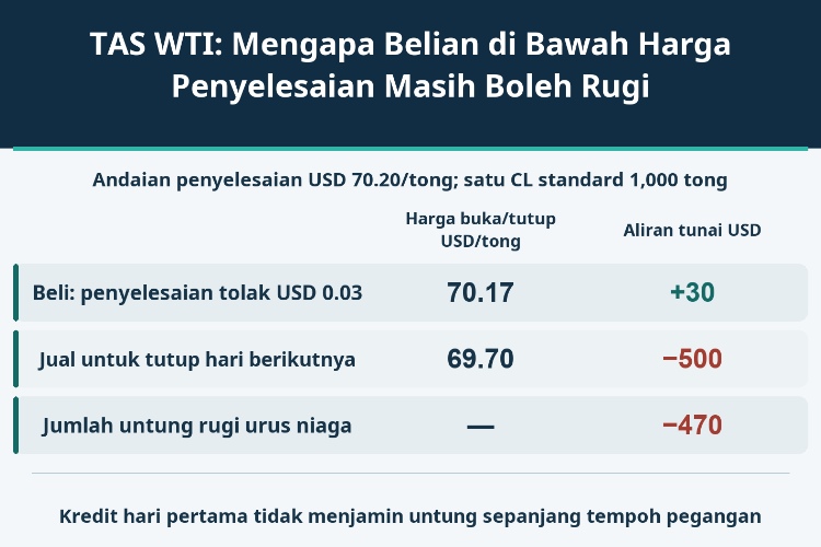 TAS WTI: Mengapa Belian di Bawah Harga Penyelesaian Masih Boleh Rugi_1 TAS WTI: Mengapa Belian di Bawah Harga Penyelesaian Masih Boleh Rugi_1