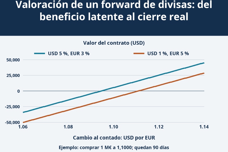 Valoración de un forward de divisas: del beneficio latente al cierre real_1
