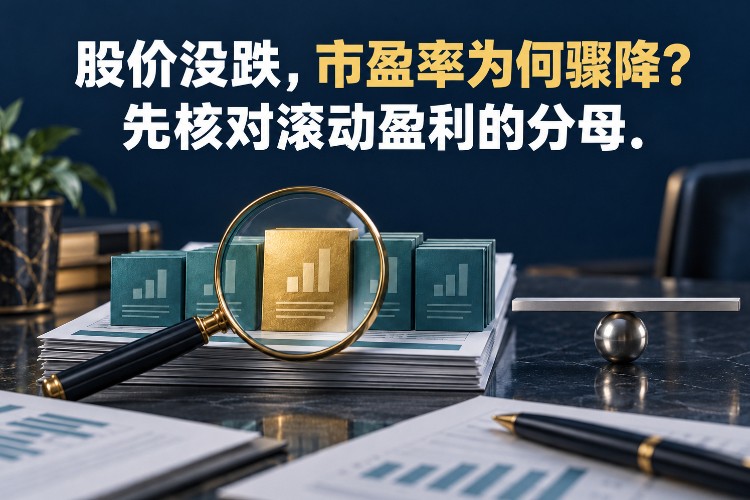 股价没跌,市盈率为何骤降?先核对滚动盈利的分母_1 股价没跌,市盈率为何骤降?先核对滚动盈利的分母_1