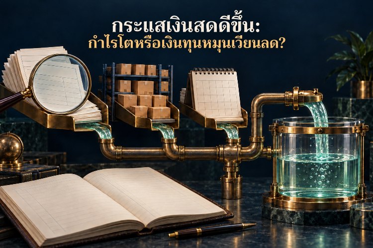 กระแสเงินสดดีขึ้น: กำไรโตหรือเงินทุนหมุนเวียนลด?_1 กระแสเงินสดดีขึ้น: กำไรโตหรือเงินทุนหมุนเวียนลด?_1