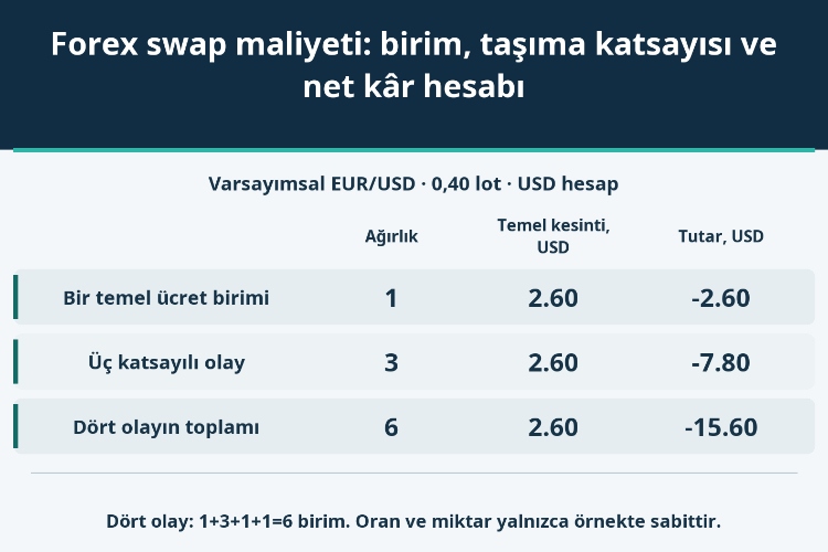 Forex swap maliyeti: birim, taşıma katsayısı ve net kâr hesabı_1 Forex swap maliyeti: birim, taşıma katsayısı ve net kâr hesabı_1